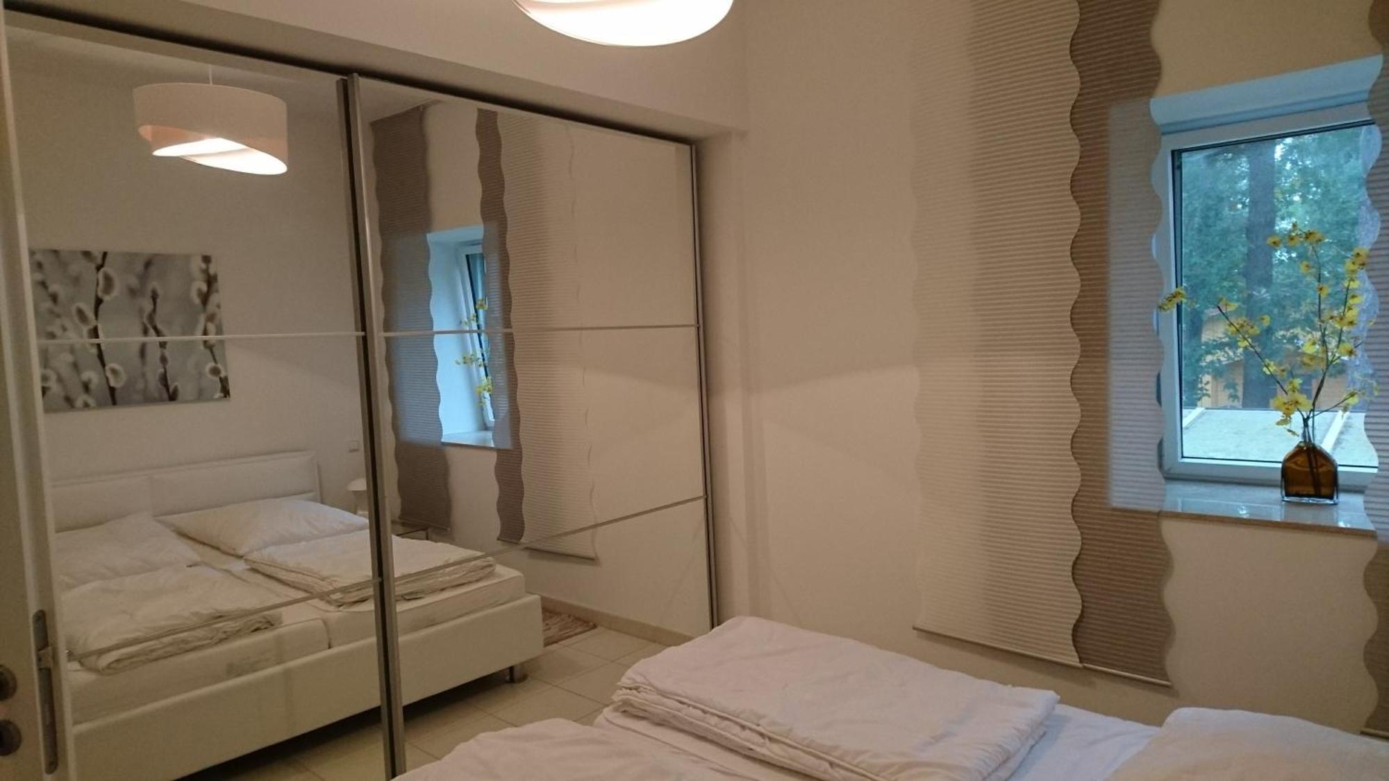 Modernes Appartment, 3 Gehminuten Zum Strand, Pool+Sauna 泽姆平 外观 照片
