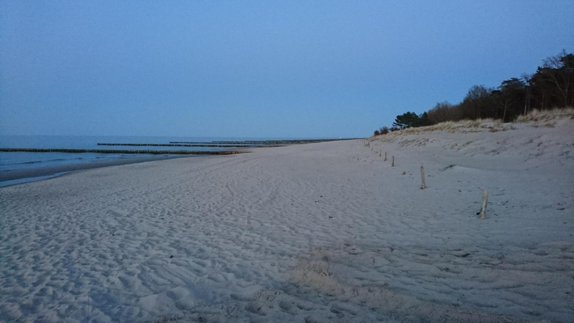 Modernes Appartment, 3 Gehminuten Zum Strand, Pool+Sauna 泽姆平 外观 照片